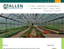 Tablet Screenshot of allenneighborhoodcenter.org
